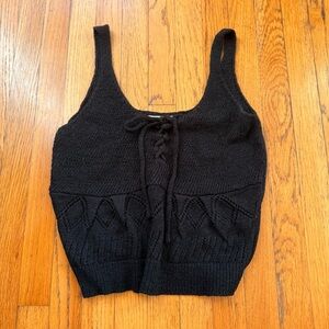 Lisa Says Gah Lane Tank, Black
